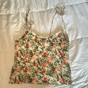 Abercrombie Shoulder Tie Top